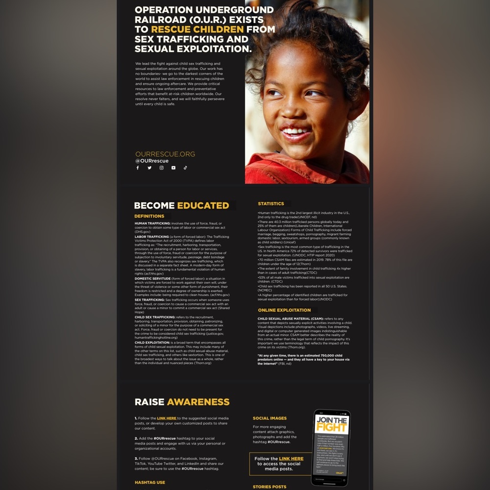 Supporting VICTIMS of Human Trafficking